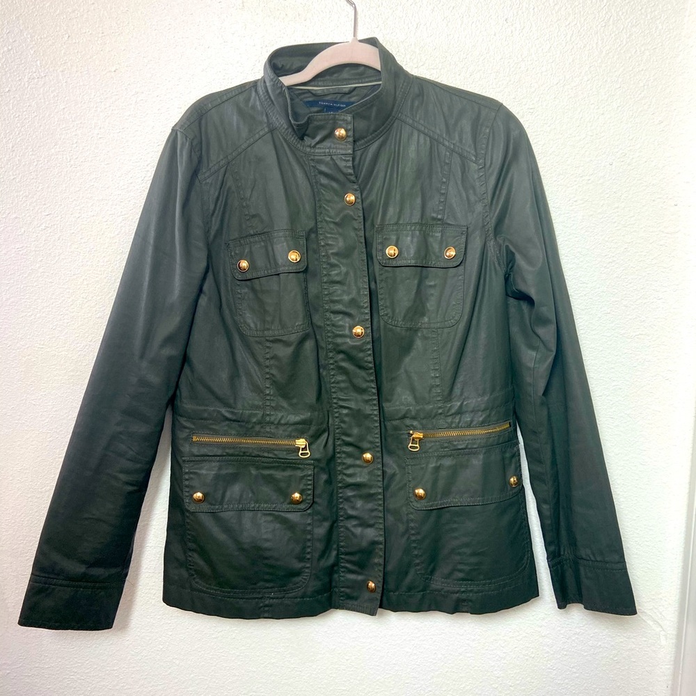 Army Green Tommy Hilfiger Naval Jacket